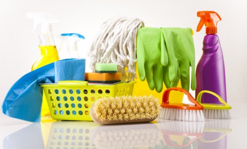 Clean commercial flooring after carpet cleaning in St Johns