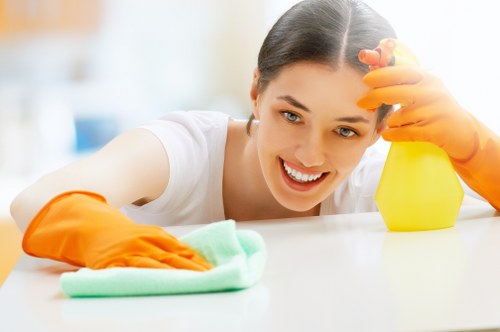 Clean and refreshed carpet after professional service